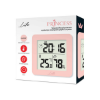 Picture of Indoor digital thermometer & hygrometer LIFE Princess - Soft Pink