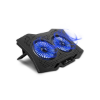 Εικόνα της Βάση & Ψύξη για Laptop έως 18" Powertech PT-929 11cm fan x2, Blue LED