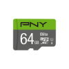 Picture of Micro SDXC PNY Elite U1 64GB 100-10 MB/s + SD Adapter