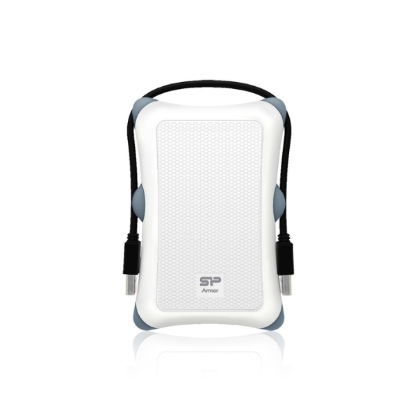 Picture of External 2.5" 1TB HDD Silicon Power Armor A30 USB 3.1 - White/Grey