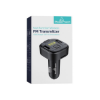 Picture of Car Charger & FM Transmitter Powertech PT-1028 2x USB 12W Bluetooth 5.0 USB MicroSD - Black