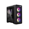 Picture of PC Case Zalman M3 Plus RGB Mini Tower Tempered Glass 4x RGB Fans - Black