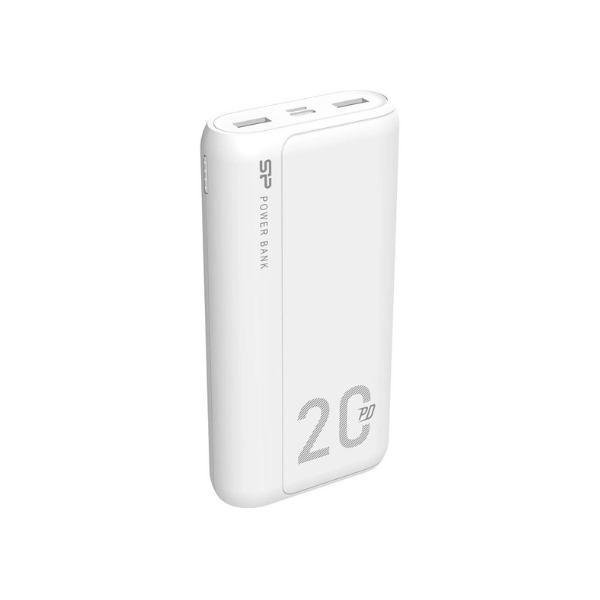 Εικόνα της Powerbank Silicon Power QS15 20000mAh 3 Θύρες USB (PD - QC3.0) - Λευκό