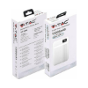 Picture of Powerbank V-TAC VT-3504 10000mAh with 2 USB Ports - White