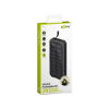 Picture of Powerbank Goobay 53934 10000mAh 3 USB Ports (PD - QC3.0) with built-in flashlight and solar charging panel- Black