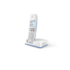 Picture of Philips D2501S cordless phone with speakerphone - White - Ciel