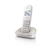 Picture of Cordless phone Philips XL4901S with speakerphone compatible with hearing aids - Silver 