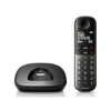 Picture of Cordless phone Philips XL4901DS with speakerphone compatible with hearing aids - Black