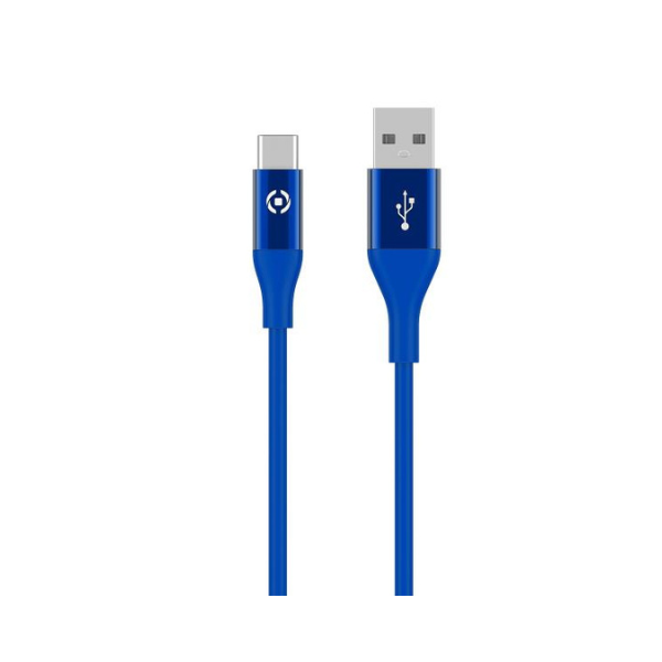 Εικόνα της Καλώδιο Celly USB A σε Type-C 3A 1.5m - Μπλε