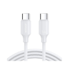 Picture of Joyroom Type-C to Type-C cable 60W 1m - White 