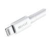 Picture of Baseus BMX Mini White Type-C to Lightning 18W MFi PD cable for iPhone/iPad 1.8m - White