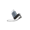 Picture of CableTime Type-C to USB-Micro Female adapter with loop - Grey