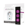 Picture of Safety socket Sonora SPAW100 Schuko - White