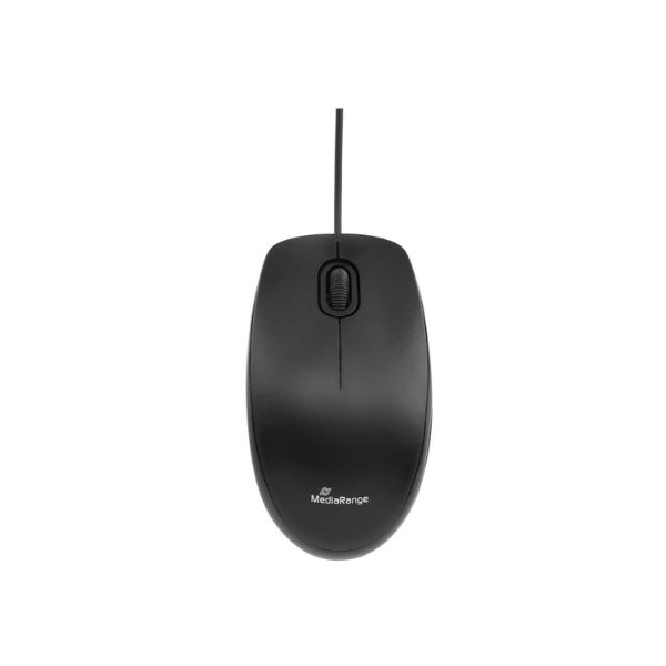 Picture of Wired Mouse MediaRange MROS212 Optical 1000dpi - Black 