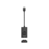 Picture of External sound card Orico SC2 USB 2.0 3x 3.5mm with volume control - Black