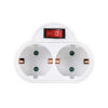 Picture of Socket Sonora PAW201 2x Schuko - White