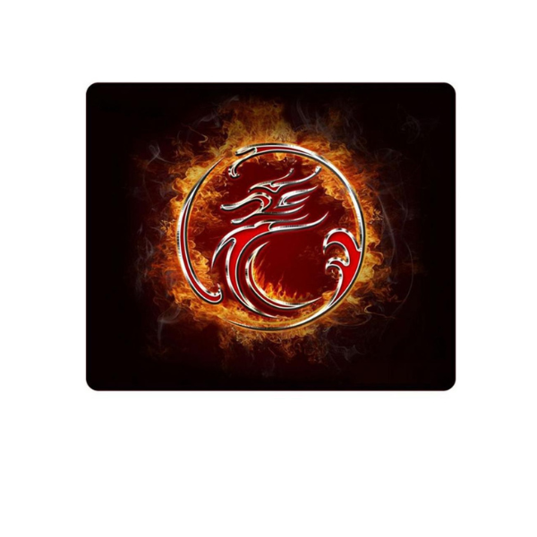 Picture of Mousepad Gaming iMice Estone Red Dragon Non-slip 29 x 24.4cm - Black