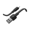 Picture of PowerTech Armor PTR-0097 USB A to USB-Micro 1m cable - Black