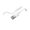 Picture of PowerTech Armor PTR-0098 USB A to USB-Micro cable 1m - White