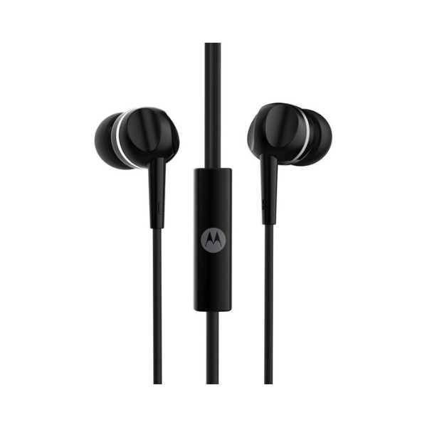 Picture of Motorola Pace 105 3.5mm wired earphones with microphone 1.2m - Black