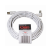 Picture of Coaxial antenna cable Osio OSK-1340 Male/Female  5m 75 Ω - White 