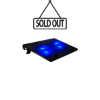 Picture of Base & Cooling for Laptop up to 17" Powertech PT-739 12cm fan x2, Blue LED