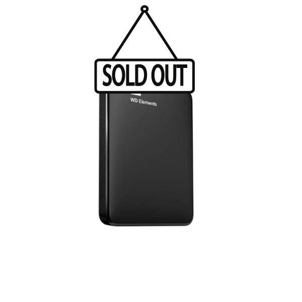 Picture of External Drive 2.5" 1TB HDD WD Elements USB 3.0 - Black