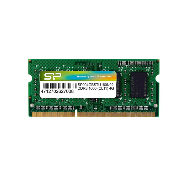 Εικόνα της RAM Silicon Power SO-DIMM DDR3 4GB 1600MHz CL11 1.5V 