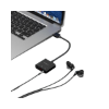 Picture of External sound card Orico SKT3 USB 2.0 3x 3.5mm - Black