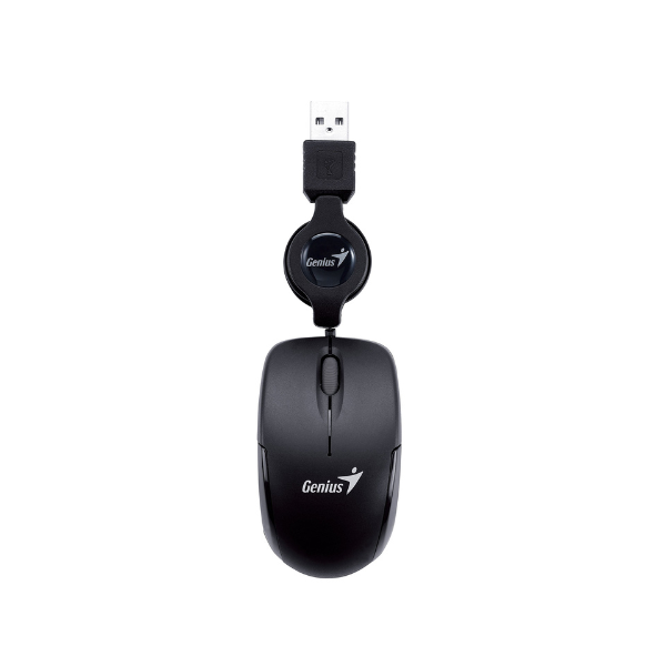 Picture of Wireless Mouse Genius Micro Traveller Optical 1000dpi 3 buttons - Black