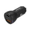 Picture of Car Charger Philips DLP2521-00 1x USB-A & 1x Type-C 36W PD - Black