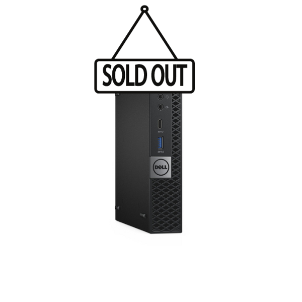 Picture of Refurbished - Dell Optiplex 7050 Micro i5-7600/ 8GB DDR4/ 128GB SSD M.2