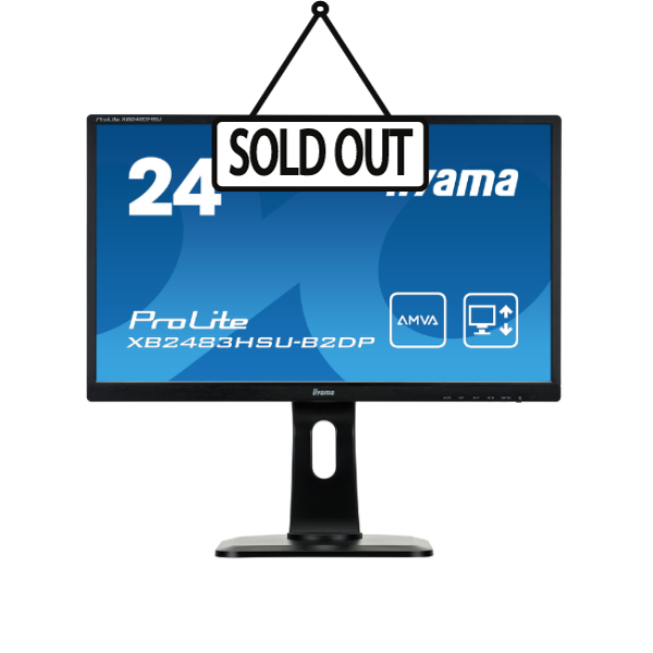 Εικόνα της Refurbished - Οθόνη Iiyama Prolite XB2483HSU 23.8" LED AMVA FHD 1920x1080