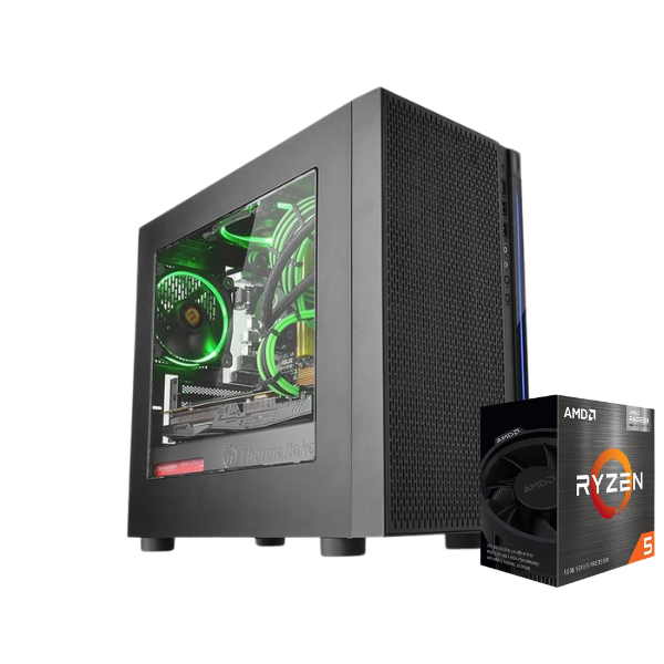 Εικόνα της Techlove Κομμάτι-Κομμάτι Tower Ryzen 5 5600G / 16GB DDR4 / 480GB SSD