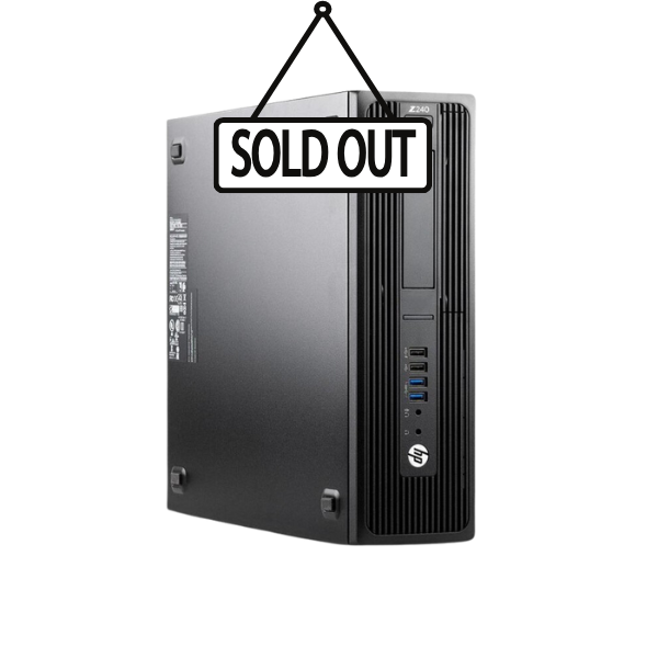 Εικόνα της Refurbished - HP Workstation Z240 SFF Xeon E3-1225 v5/ 8GB DDR4/ 256GB M.2 NVMe SSD