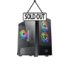 Picture of PC Case Xigmatek Oreo Mini Tower Tempered Glass 3x RGB Fans - Black