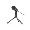 Picture of Wired microphone Nedis MICTJ100BK  with tripod