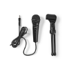 Picture of Wired microphone Nedis MICTJ100BK  with tripod