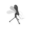 Picture of Wired microphone Nedis MICTU100BK  with tripod & filter