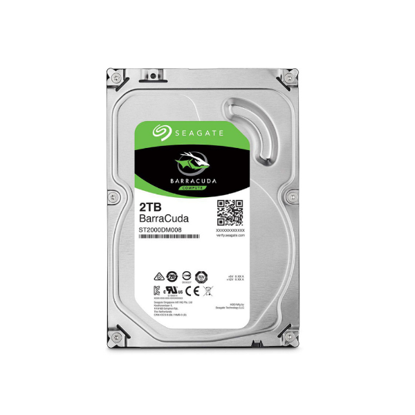 Picture of Seagate Barracuda HDD 2TB 3.5" Sata 7200rpm 256MB Cache