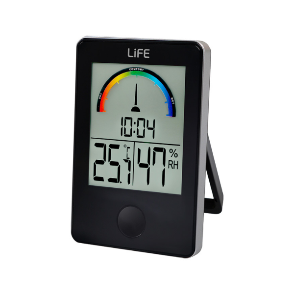 Picture of Indoor digital thermometer & hygrometer LIFE iTEMP - Black