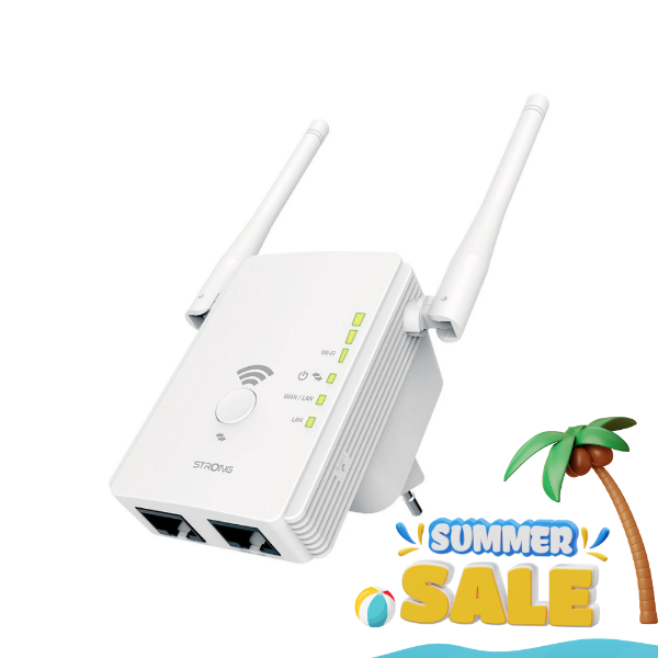 Εικόνα της STRONG Repeater-Extender REPEATER300V2 Wi-Fi 4 (802.11n) - 300Mbps (2.4GHz)