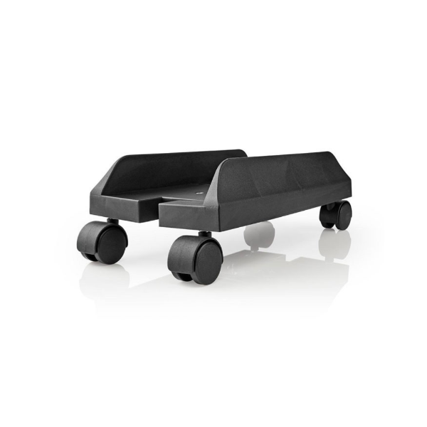 Picture of NEDIS CSTD101BK pc stand with wheels - Black