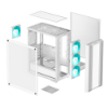 Picture of PC Case DEEPCOOL CC560 V2 ATX Midi Tower Tempered Glass - White