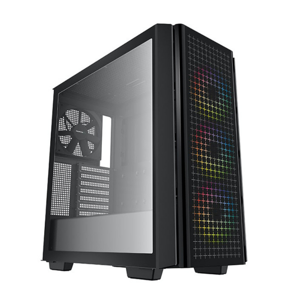 Picture of PC Case DEEPCOOL CG540 E-ATX Midi Tower Tempered Glass - Black