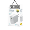 Picture of Wall Charger Platinet PLCUPD45W 2X USB 45W - White 