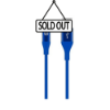 Picture of Celly USB A to Type-C 3A 1.5m cable - Blue