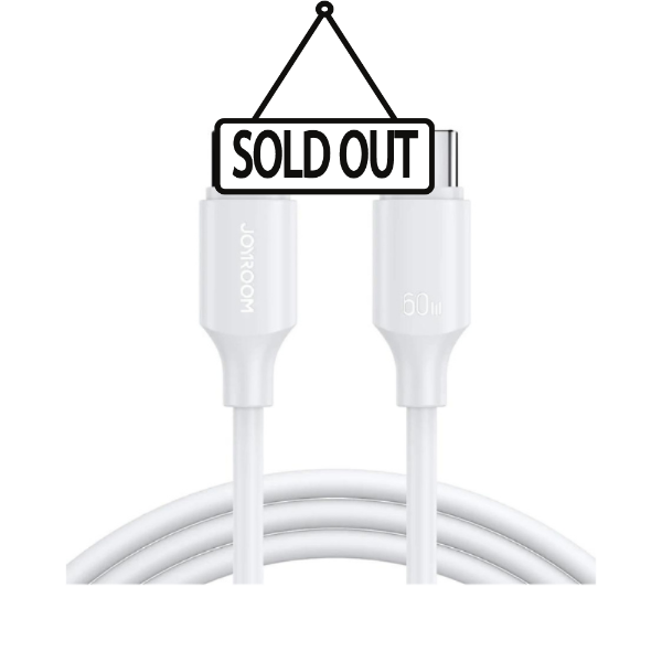 Picture of Joyroom Type-C to Type-C cable 60W 1m - White 