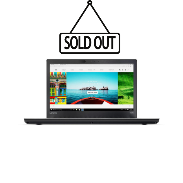 Picture of Refurbished - Lenovo T470 14" HD i5-6300U/ 8GB DDR4/ 256GB NVME SSD