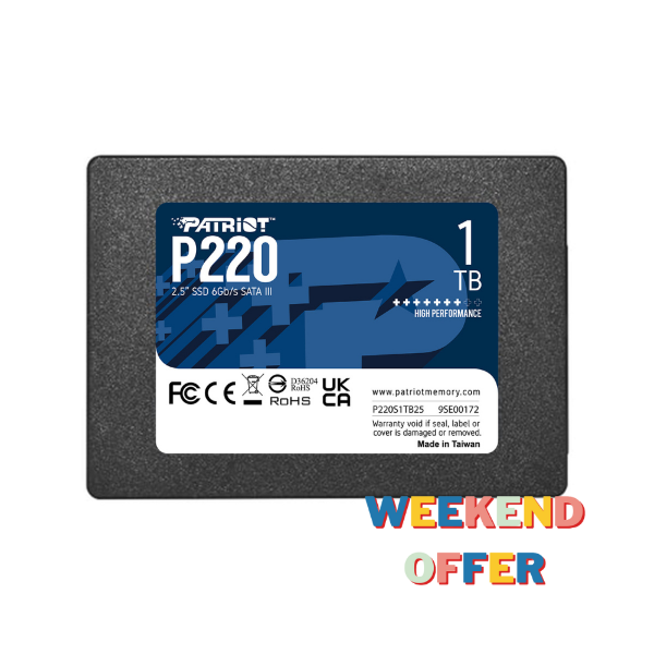 Εικόνα της SSD Patriot P220 1TB 2.5"